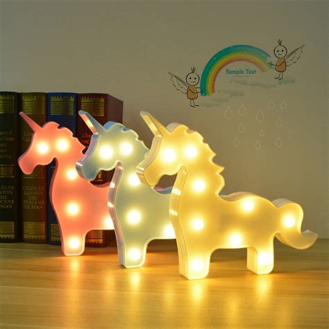 Make your own magic unicorn night light